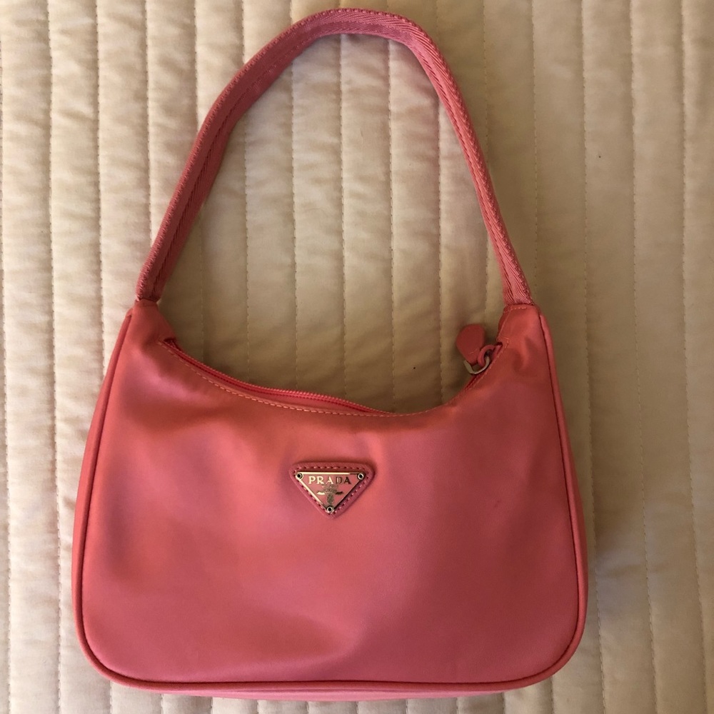 Pink Nylon Bag